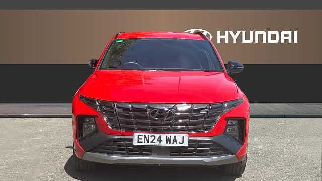 Hyundai TUCSON 1.6 TGDi Plug-in Hybrid N Line 5dr 4WD Auto Estate Red