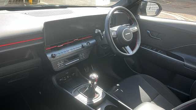 Hyundai KONA 1.6T 138 N Line 5dr Petrol Hatchback Black