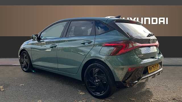 Hyundai I20 1.0T GDi 90 Black Line 5dr Petrol Hatchback Green