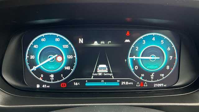 Hyundai BAYON 1.0 TGDi 48V MHEV Premium 5dr Petrol Hatchback Blue