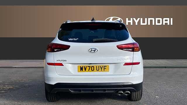 Hyundai TUCSON 1.6 TGDi 177 N Line 5dr 2WD Petrol Estate White