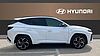 Hyundai TUCSON 1.6T 239 Hybrid N Line 5dr Auto Hybrid Estate Pearl - Serenity White