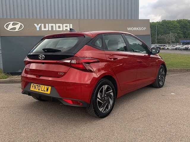 Hyundai I20 1.0T GDi 48V MHD SE Connect 5dr DCT Red