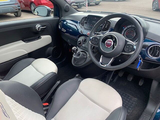 Fiat 500 1.0 Mild Hybrid Dolcevita [Part Leather] 3dr