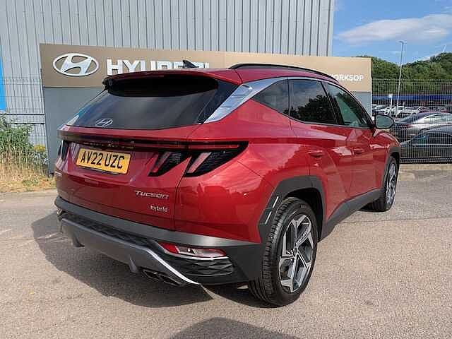 Hyundai TUCSON 1.6 TGDi Hybrid 230 Ultimate 5dr 2WD Auto Red