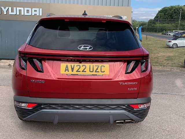 Hyundai TUCSON 1.6 TGDi Hybrid 230 Ultimate 5dr 2WD Auto Red