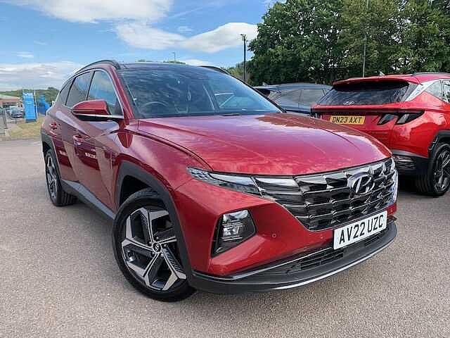 Hyundai TUCSON 1.6 TGDi Hybrid 230 Ultimate 5dr 2WD Auto Red