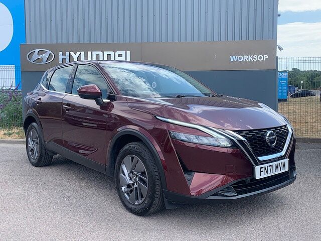 Nissan QASHQAI 1.3 DiG-T MH 158 Acenta Premium 5dr Xtronic Red