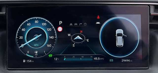 Hyundai TUCSON 1.6 TGDi Hybrid 230 N Line 5dr 2WD Auto Red