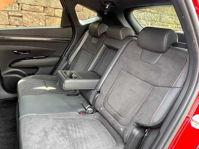 Hyundai TUCSON 1.6 TGDi Hybrid 230 N Line 5dr 2WD Auto Red