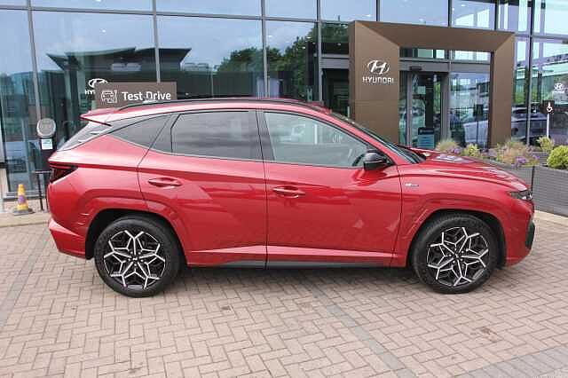 Hyundai TUCSON 1.6 TGDi N Line 5dr 2WD Red