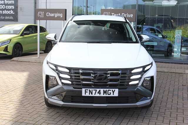 Hyundai TUCSON 1.6T Hybrid Premium 5dr Auto White
