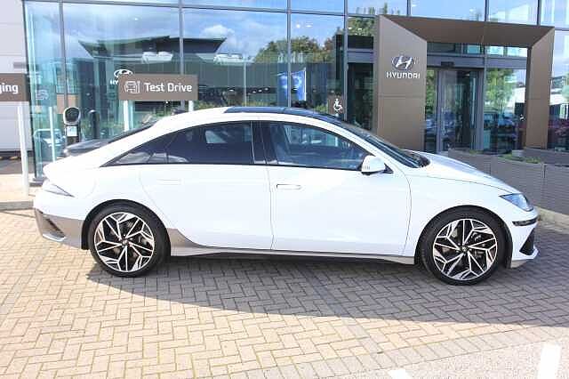 Hyundai IONIQ 6 168kW Premium 77kWh 4dr Auto White