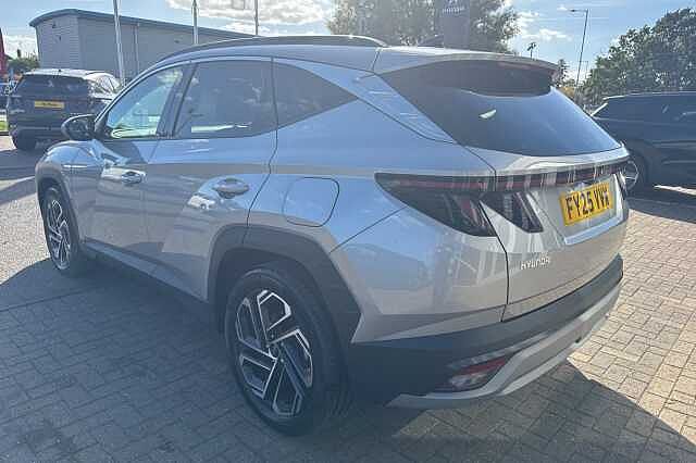 Hyundai TUCSON 1.6T Hybrid Ultimate 5dr Auto Shimmering Silver