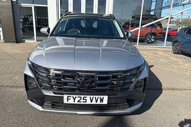Hyundai TUCSON 1.6T Hybrid Ultimate 5dr Auto Shimmering Silver