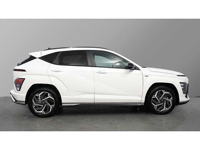 Hyundai KONA KONA 1.6 Hybrid 138 N Line S 5dr DCT White