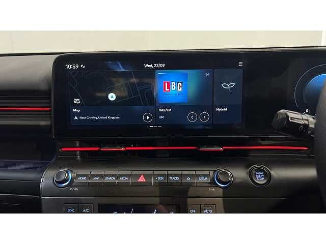 Hyundai KONA KONA 1.6 Hybrid 138 N Line S 5dr DCT White
