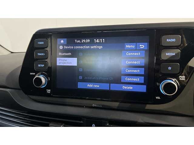 Hyundai I20 I20 1.0T GDi 48V MHD SE Connect 5dr DCT BLACK