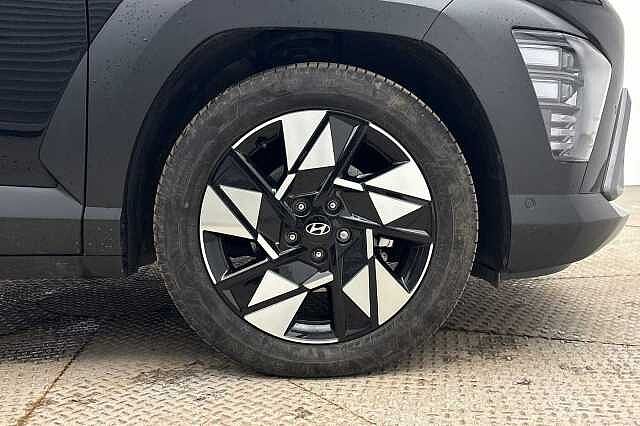 Hyundai KONA HYBRID 1.6 h-GDi Ultimate DCT Euro 6 (s/s) 5dr Black