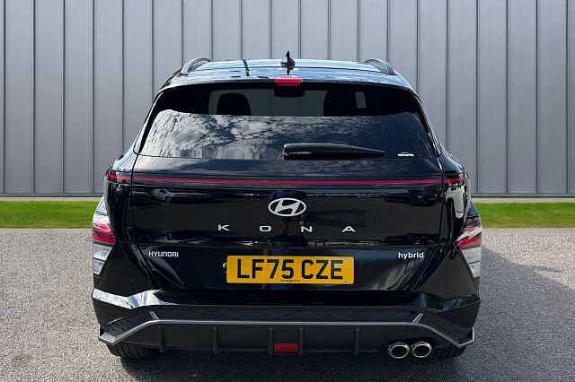 Hyundai KONA 1.6 h-GDi N Line DCT Euro 6 (s/s) 5dr Black