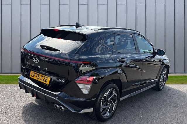 Hyundai KONA 1.6 h-GDi N Line DCT Euro 6 (s/s) 5dr Black