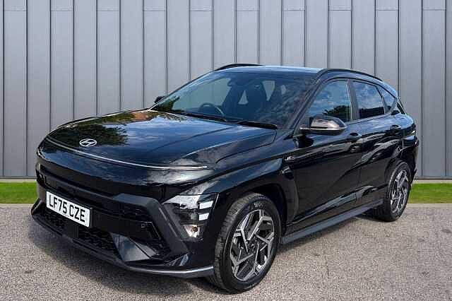 Hyundai KONA 1.6 h-GDi N Line DCT Euro 6 (s/s) 5dr Black