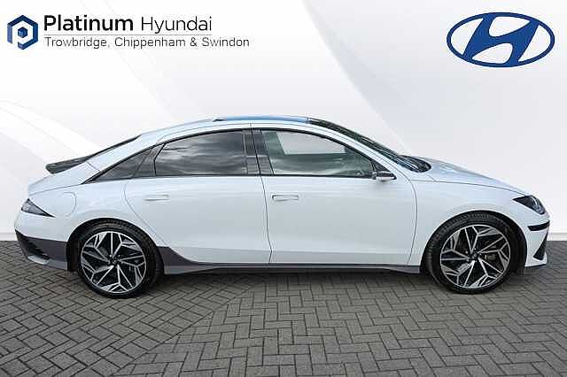 Hyundai IONIQ 6 168kW Ultimate 77kWh 4dr Auto Serenity White