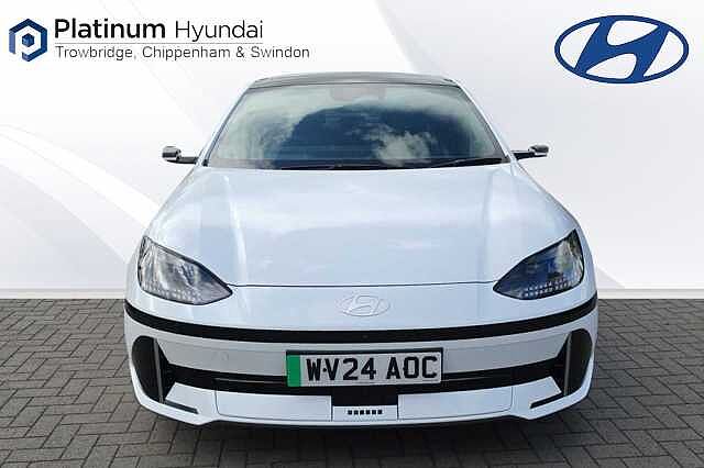 Hyundai IONIQ 6 168kW Ultimate 77kWh 4dr Auto Serenity White
