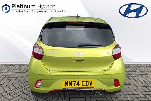 Hyundai I10 1.0T [90] N Line 5dr [Nav] Lucid lime