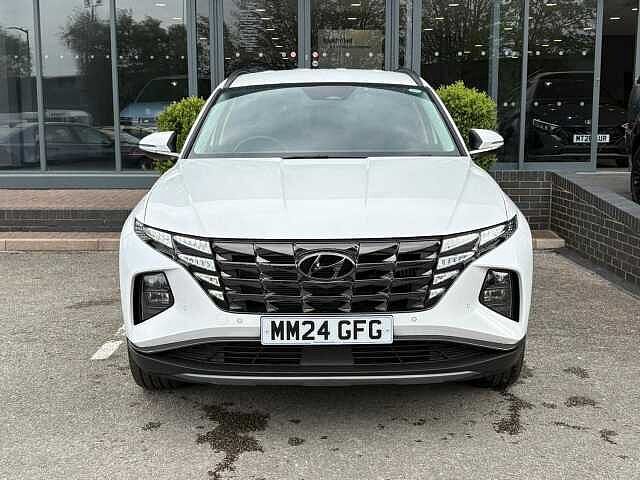 Hyundai TUCSON 1.6 h T-GDi 13.8kWh Premium Auto 4WD Euro 6 (s/s) 5dr White