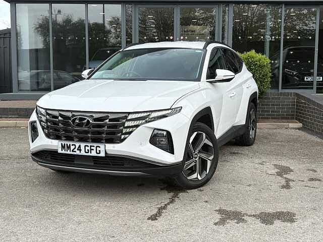 Hyundai TUCSON 1.6 h T-GDi 13.8kWh Premium Auto 4WD Euro 6 (s/s) 5dr White