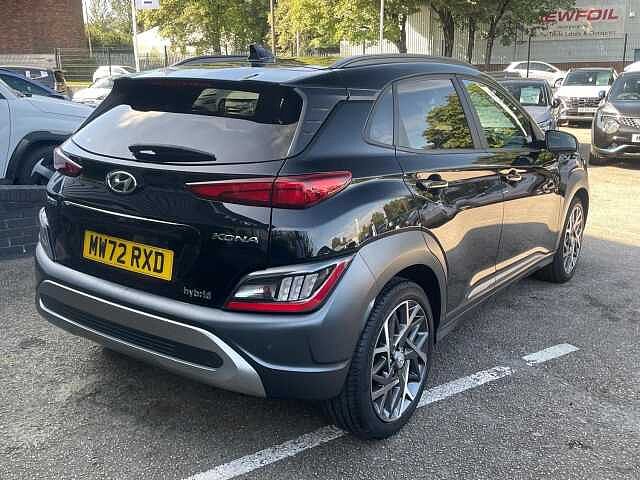 Hyundai KONA 1.6 h-GDi Premium DCT Euro 6 (s/s) 5dr Phantom Black