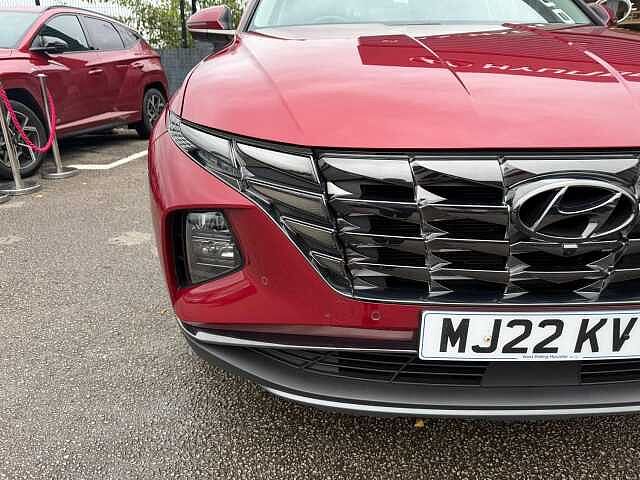 Hyundai TUCSON 1.6 h T-GDi Ultimate Auto Euro 6 (s/s) 5dr Sunset Red