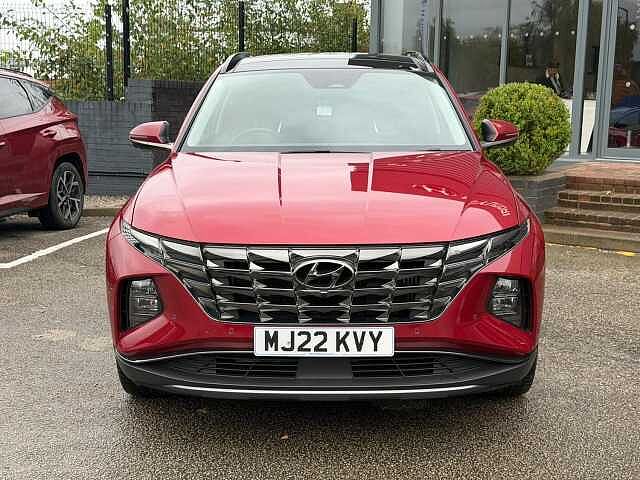 Hyundai TUCSON 1.6 h T-GDi Ultimate Auto Euro 6 (s/s) 5dr Sunset Red