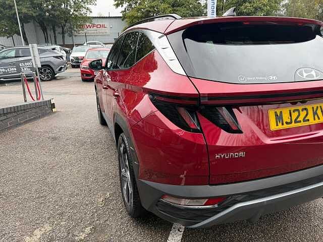 Hyundai TUCSON 1.6 h T-GDi Ultimate Auto Euro 6 (s/s) 5dr Sunset Red