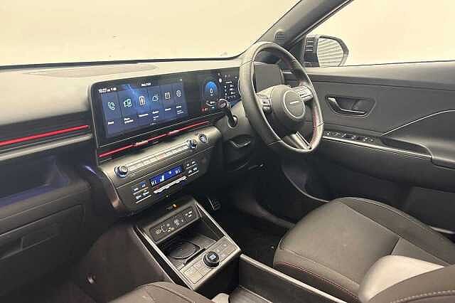 Hyundai KONA 1.6 h-GDi N Line DCT Euro 6 (s/s) 5dr Black