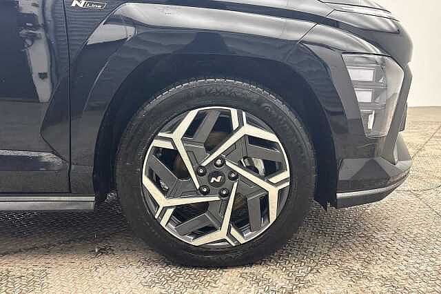 Hyundai KONA 1.6 h-GDi N Line DCT Euro 6 (s/s) 5dr Black