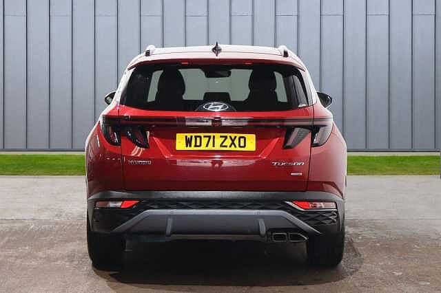 Hyundai TUCSON 1.6 T-GDi MHEV Ultimate DCT 4WD Euro 6 (s/s) 5dr Red