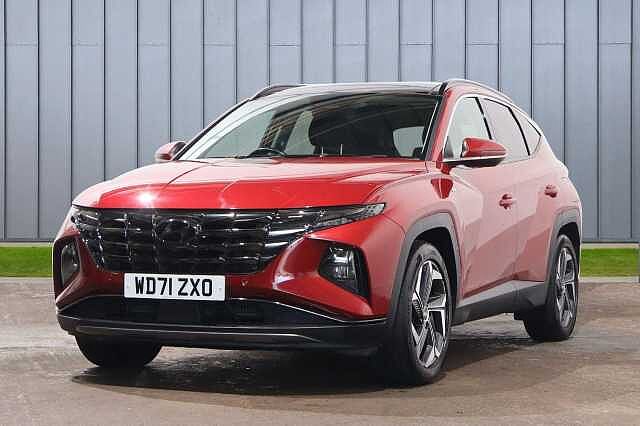 Hyundai TUCSON 1.6 T-GDi MHEV Ultimate DCT 4WD Euro 6 (s/s) 5dr Red