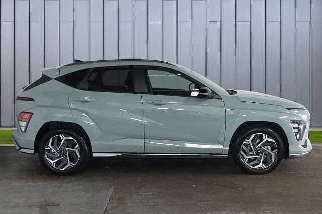 Hyundai KONA 1.6 h-GDi N Line DCT Euro 6 (s/s) 5dr Green