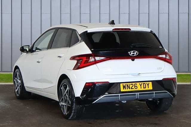 Hyundai I20 1.0 T-GDi Tech Line DCT Euro 6 (s/s) 5dr White