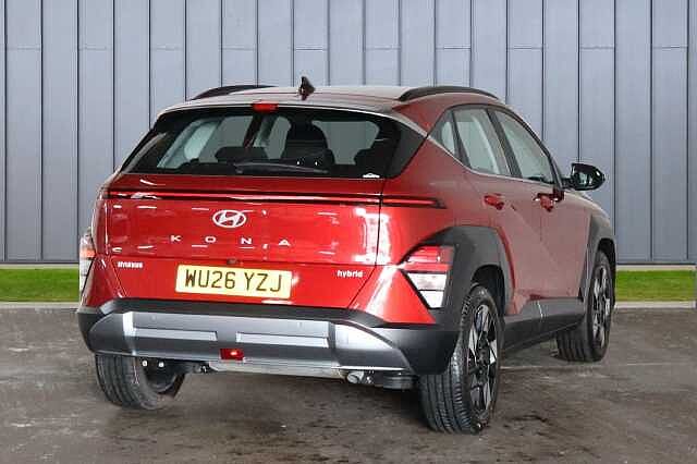 Hyundai KONA 1.6 h-GDi Advance DCT Euro 6 (s/s) 5dr Red