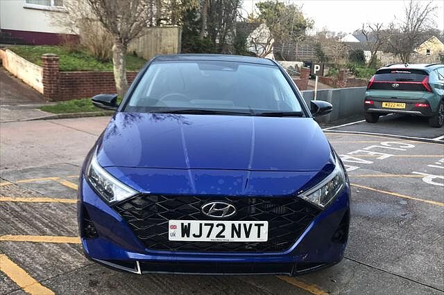 Hyundai I20 5dr Hat 1.0 T-gdi 48v 100 Ultimate Intense Blue + Black Roof