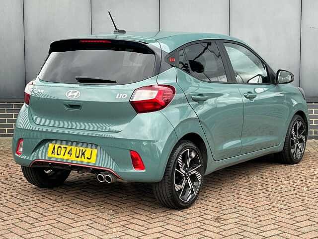 Hyundai I10 1.0T [90] N Line 5dr [Nav] Mangrove Green