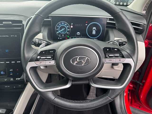 Hyundai TUCSON 1.6 TGDi Hybrid 230 Ultimate 5dr 2WD Auto Red