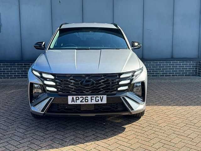Hyundai TUCSON 1.6T 239 Hybrid N Line 5dr Auto Shmrg Slvr Mtlc