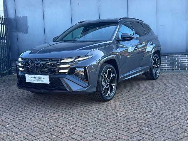 Hyundai TUCSON 1.6T 239 Hybrid N Line 5dr Auto Ectrnc Gry Prl