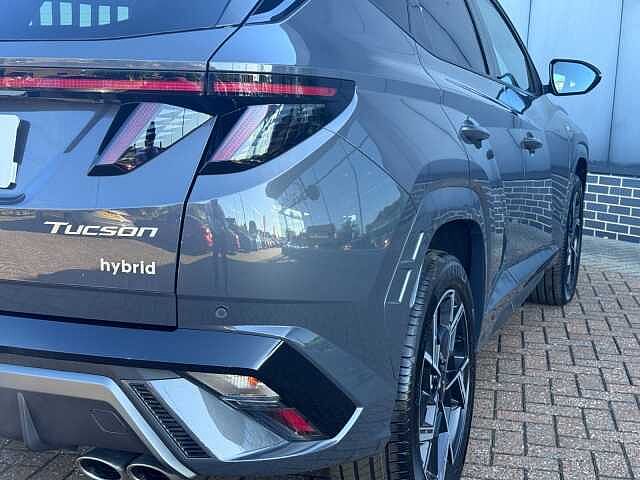 Hyundai TUCSON 1.6T 239 Hybrid N Line 5dr Auto Ectrnc Gry Prl