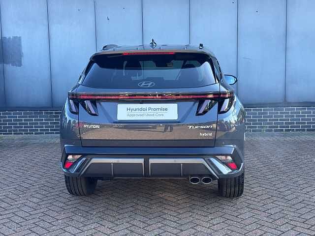 Hyundai TUCSON 1.6T 239 Hybrid N Line 5dr Auto Ectrnc Gry Prl