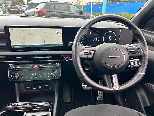 Hyundai TUCSON 1.6 T-GDi 13.8kWh N Line S Auto 4WD Euro 6 (s/s) 5dr Silver